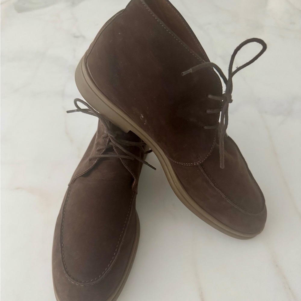 Loro Piana Walk and Walk Ankle Boot, Size 44 (US 10.5)